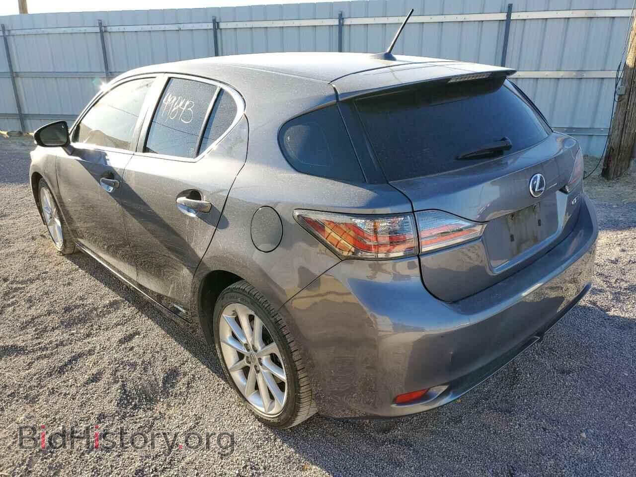 2012 LEXUS CT 200 - VIN: JTHKD5BHXC2060209 - Фото 3