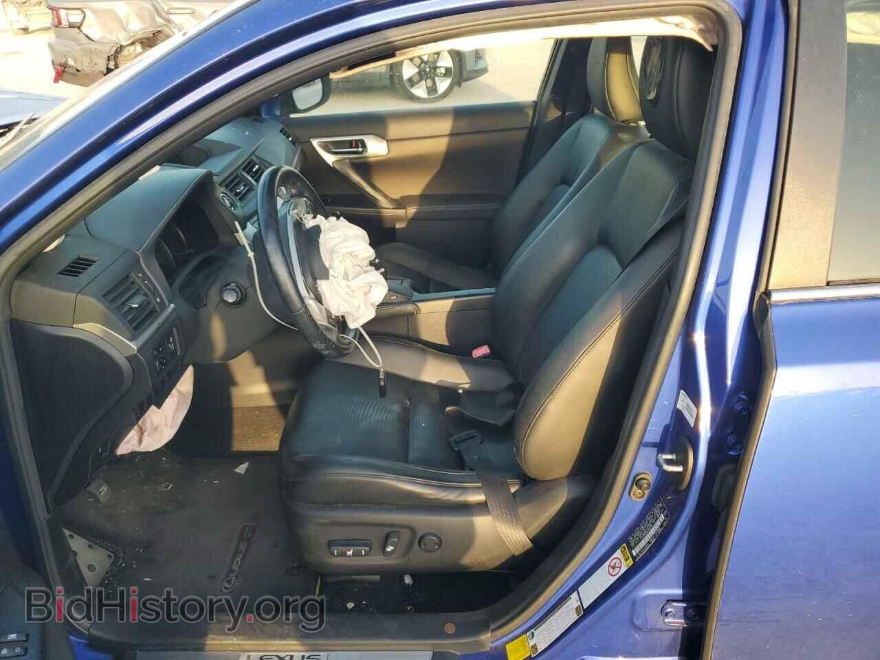 2012 LEXUS CT 200 - VIN: JTHKD5BH3C2081175 - Фото 7