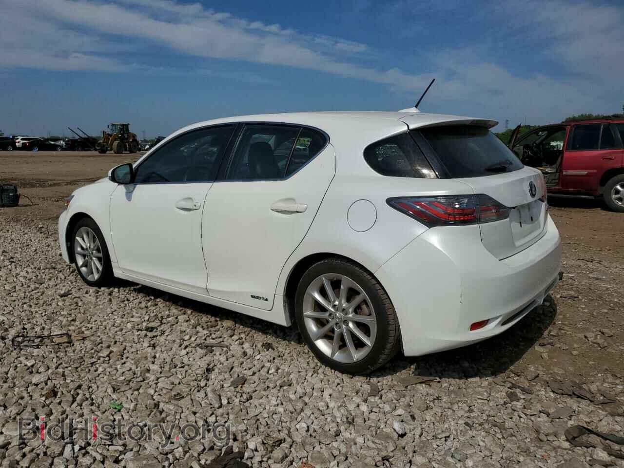 2012 LEXUS CT 200 - VIN: JTHKD5BH9C2114597 - Фото 2