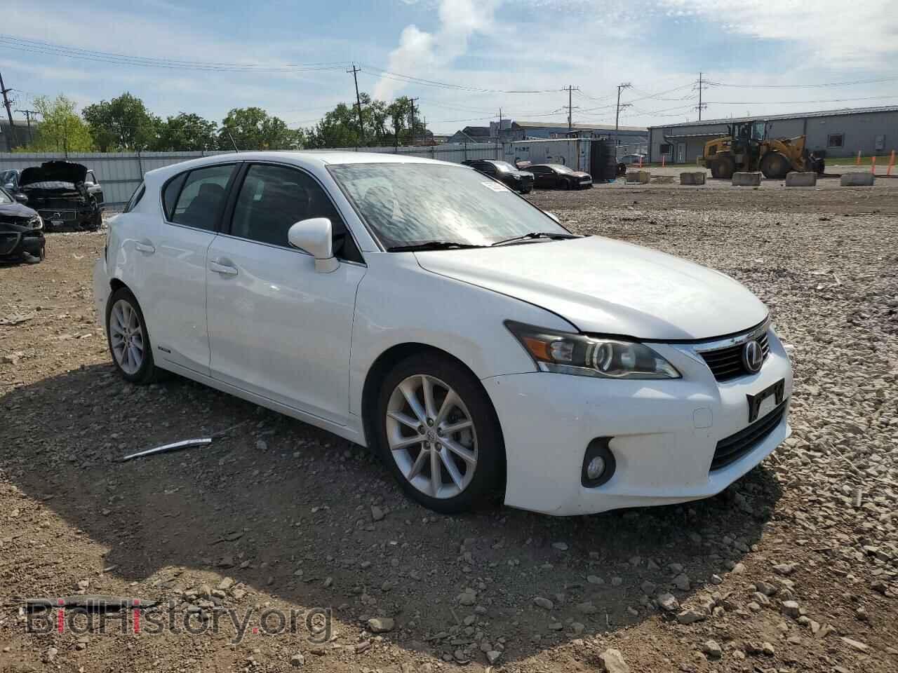 2012 LEXUS CT 200 - VIN: JTHKD5BH9C2114597 - Фото 4