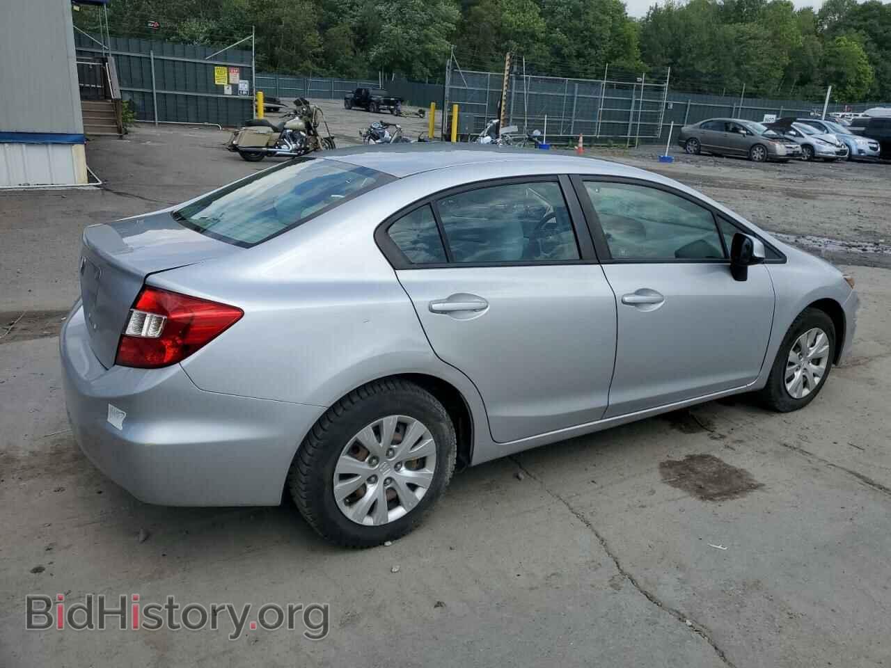 2012 HONDA CIVIC - VIN: 19XFB2F5XCE321025 - Фото 3