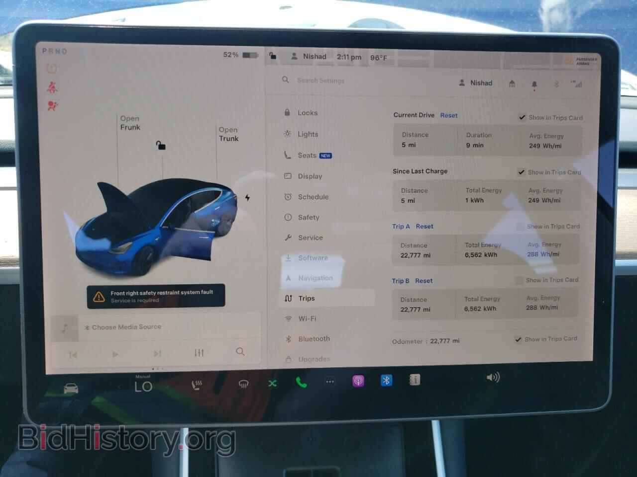 2020 TESLA MODEL 3 - VIN: 5YJ3E1EB4LF664838 - Photo 9