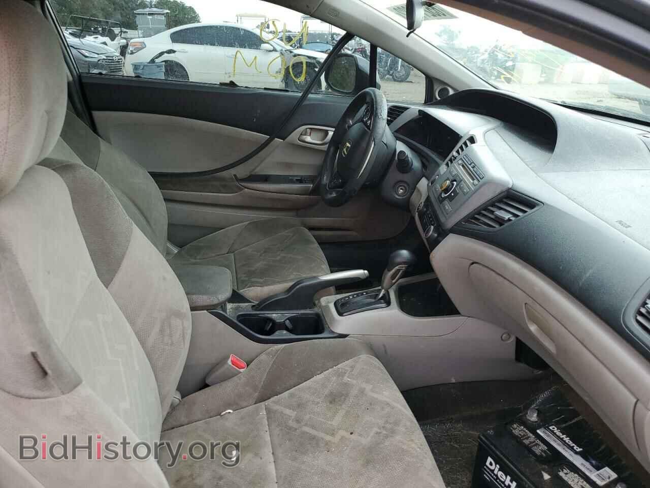 2012 HONDA CIVIC - VIN: 2HGFG3B5XCH522099 - Фото 5