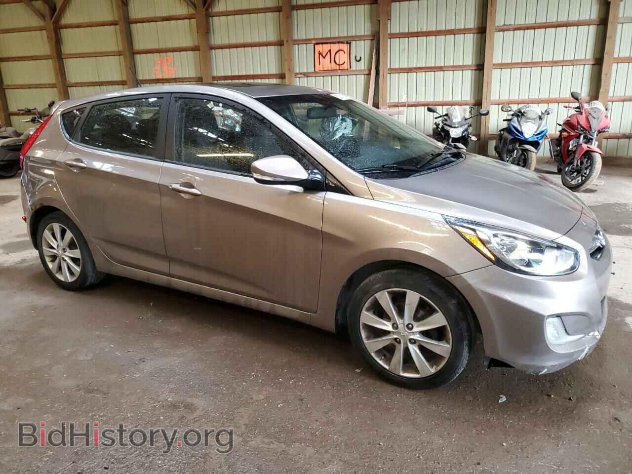 2012 HYUNDAI ACCENT - VIN: KMHCU5AEXCU057985 - Фото 4
