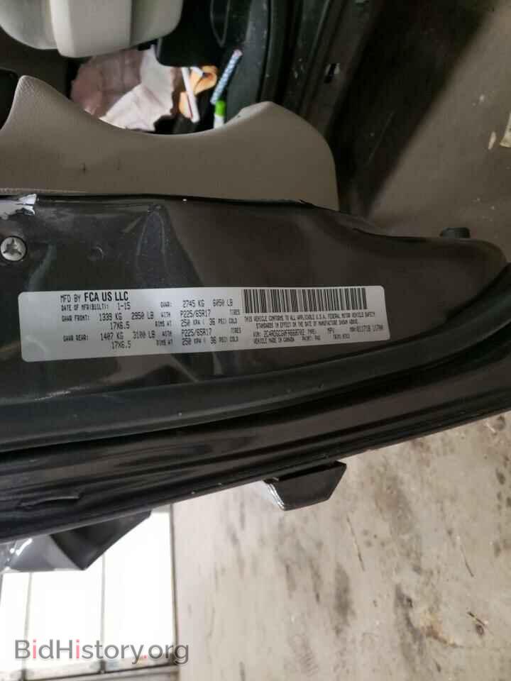 2015 DODGE CARAVAN - VIN: 2C4RDGCG0FR668702 - Фото 10