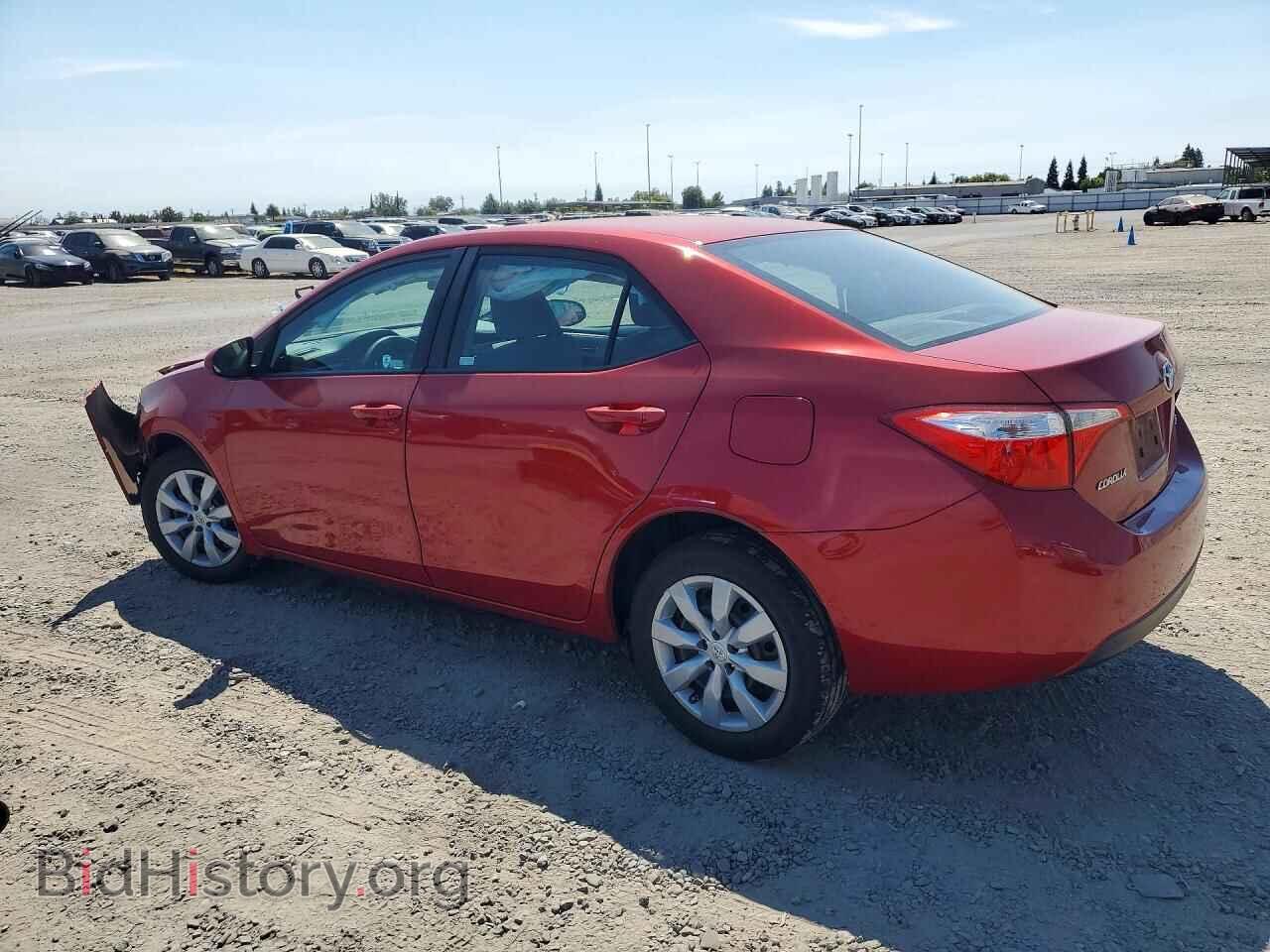 2014 TOYOTA COROLLA - VIN: 5YFBURHE1EP054986 - Фото 2