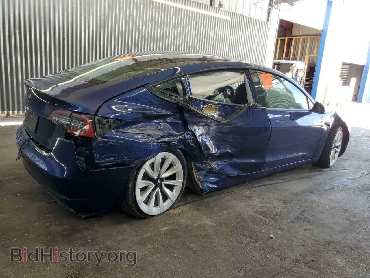 2022 TESLA MODEL 3 - VIN: 5YJ3E1EA3NF287364 - Фото 3