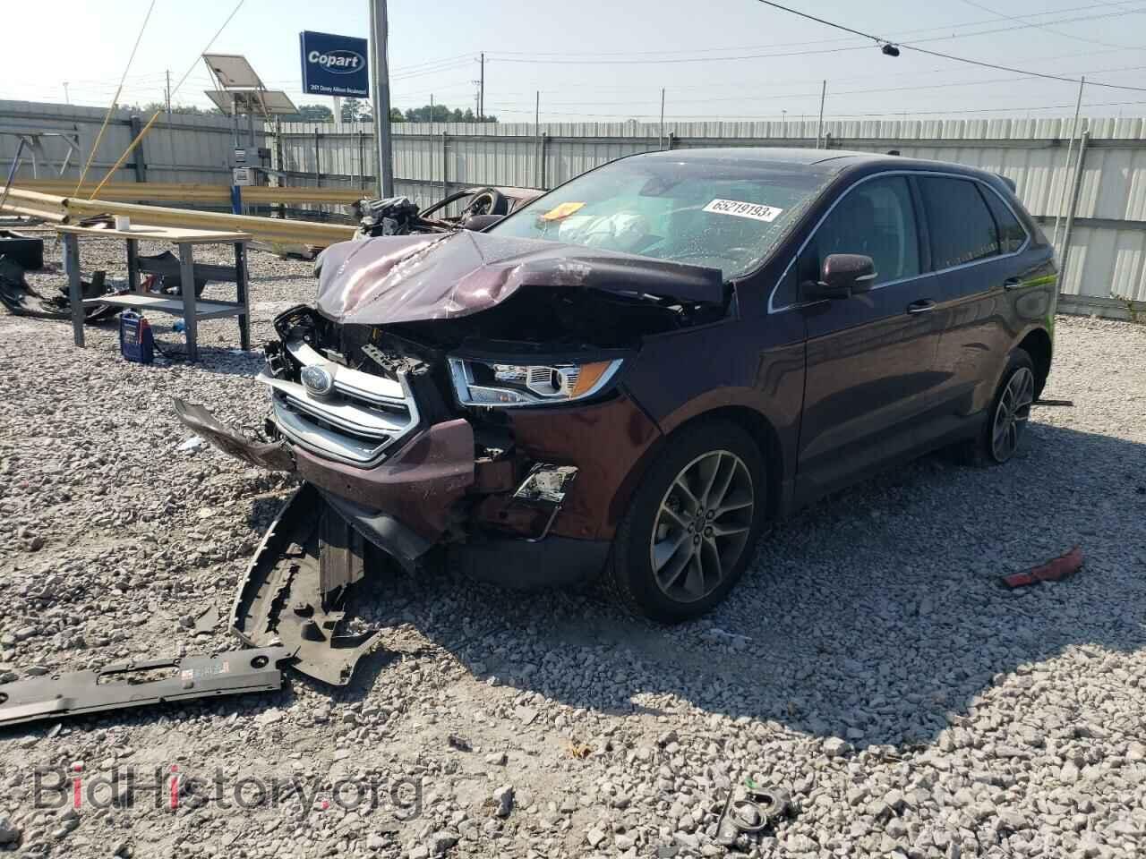 Фотография 2FMPK3K98HBC51411 - FORD EDGE 2017