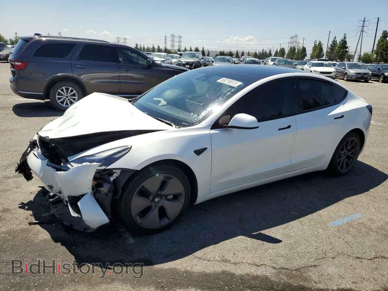 Photo 5YJ3E1EA7MF929843 - TESLA MODEL 3 2021