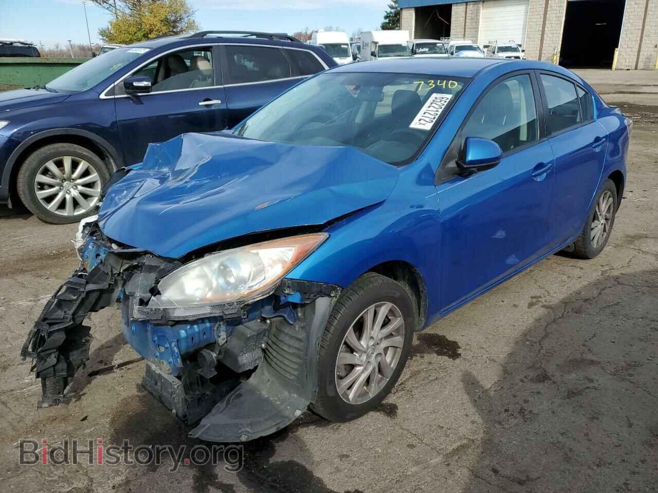 2012 MAZDA 3 - VIN: JM1BL1V78C1607340 - Фото 2