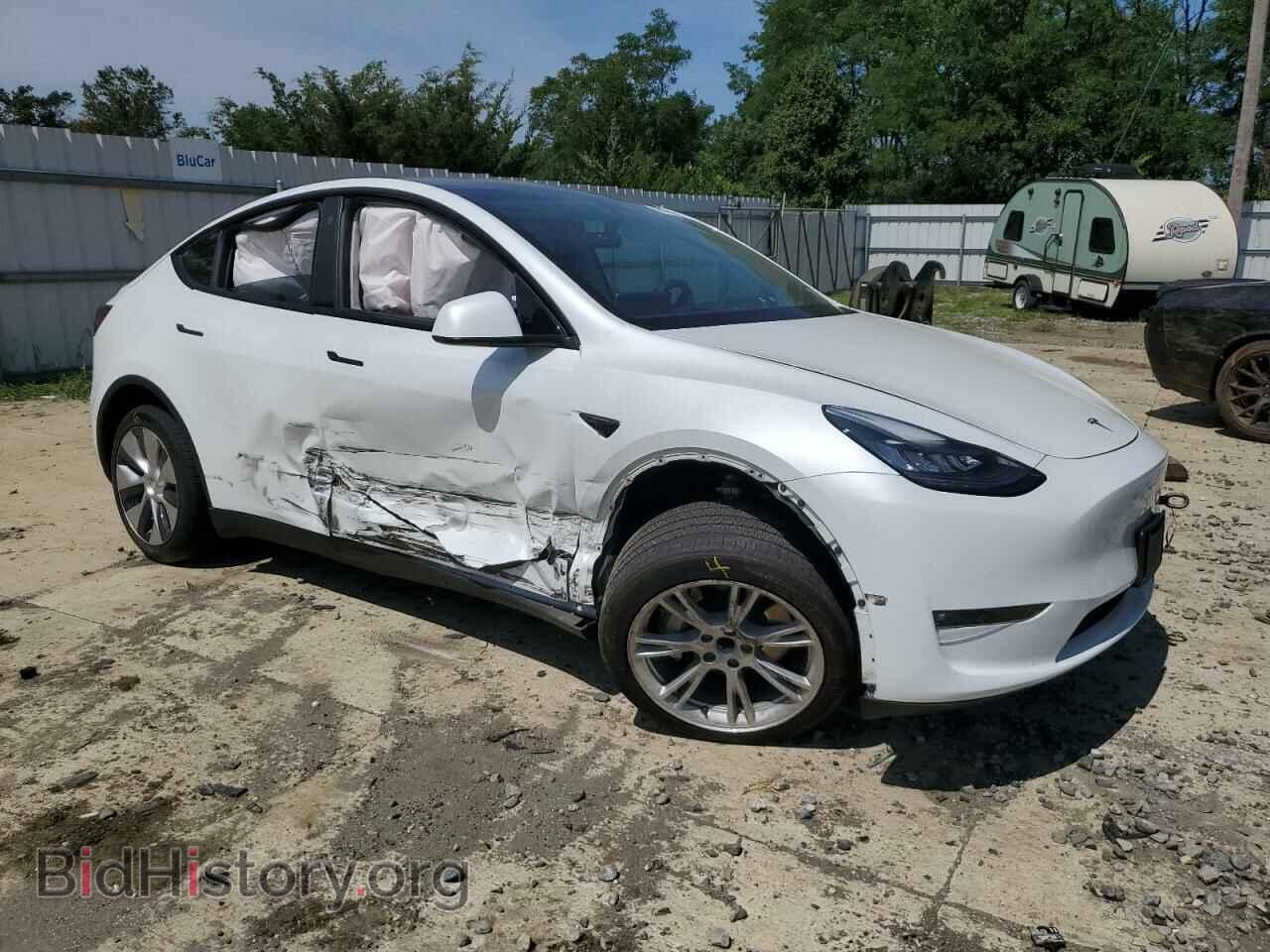 2021 TESLA MODEL Y - VIN: 5YJYGDED1MF105607 - Фото 4