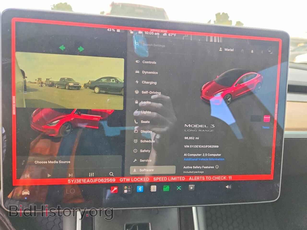 2018 TESLA MODEL 3 - VIN: 5YJ3E1EA0JF062569 - Photo 9