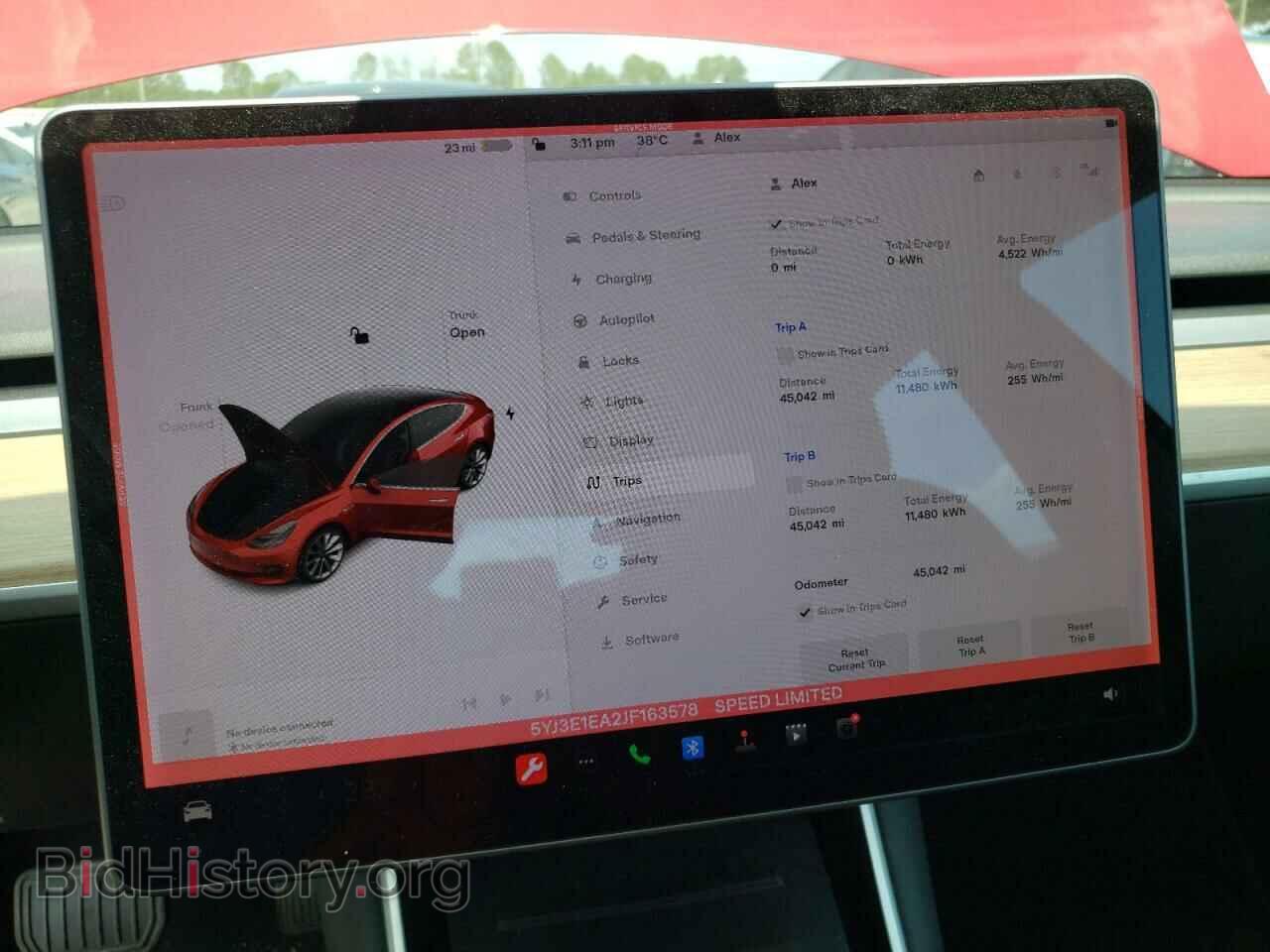 2018 TESLA MODEL 3 - VIN: 5YJ3E1EA2JF163578 - Фото 9