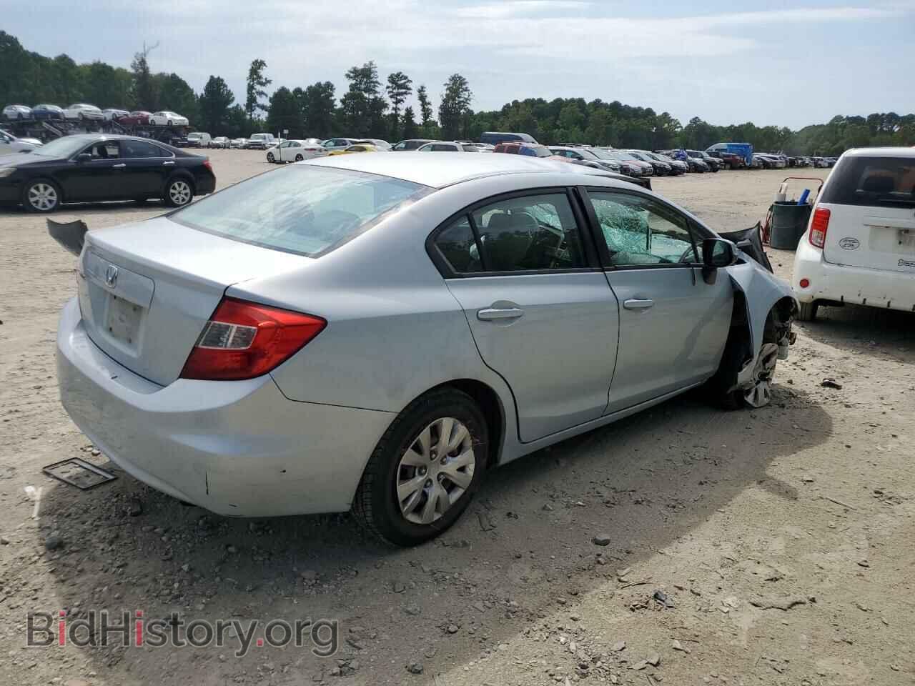 2012 HONDA CIVIC - VIN: 2HGFB2F52CH507728 - Фото 3