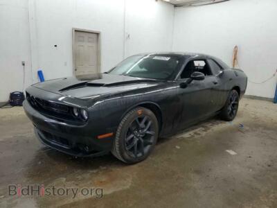 2023 Dodge CHALLENGER SXT, черный — VIN 2C3CDZAG4PH629725, Copart