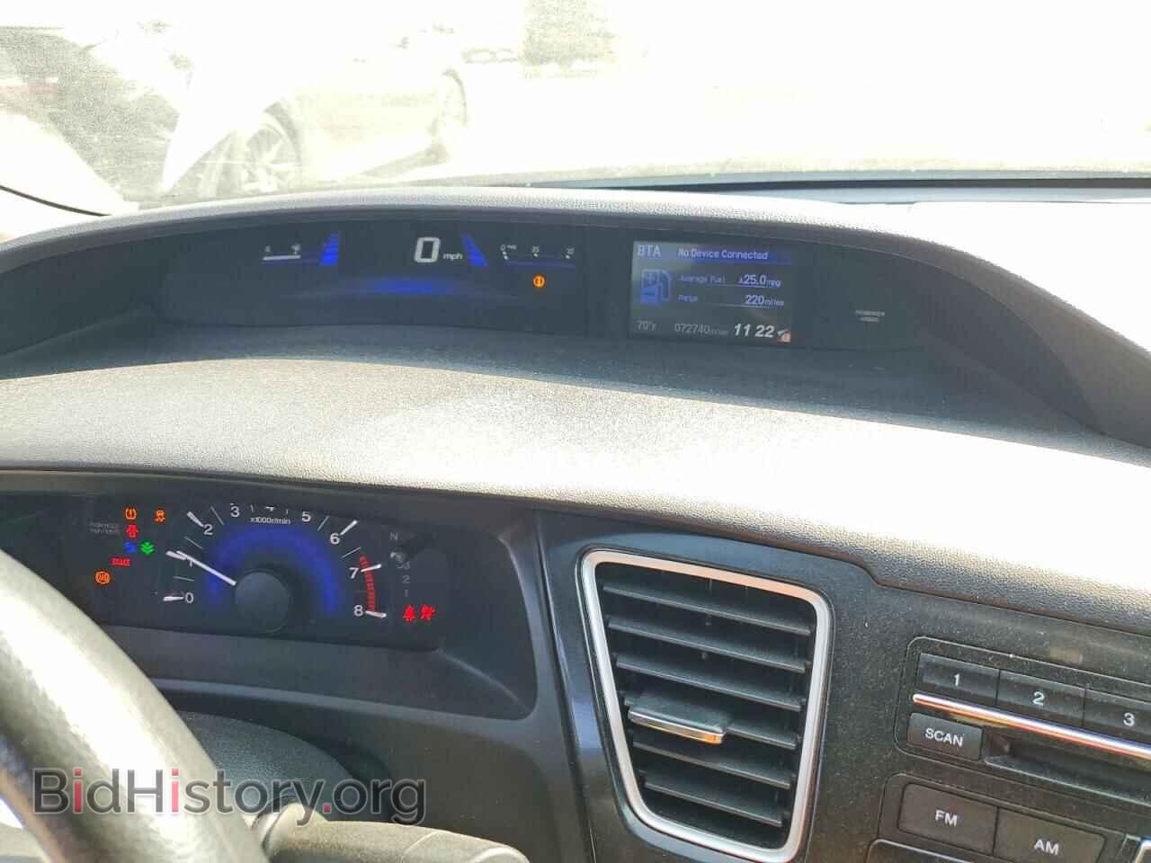2013 HONDA CIVIC - VIN: 19XFB2F55DE279994 - Фото 9