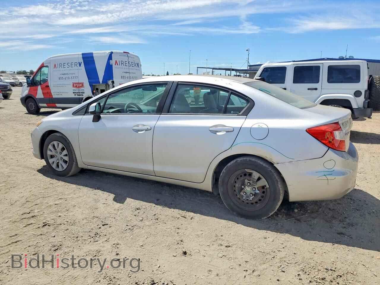 2012 HONDA CIVIC - VIN: 19XFB2F56CE332295 - Фото 2
