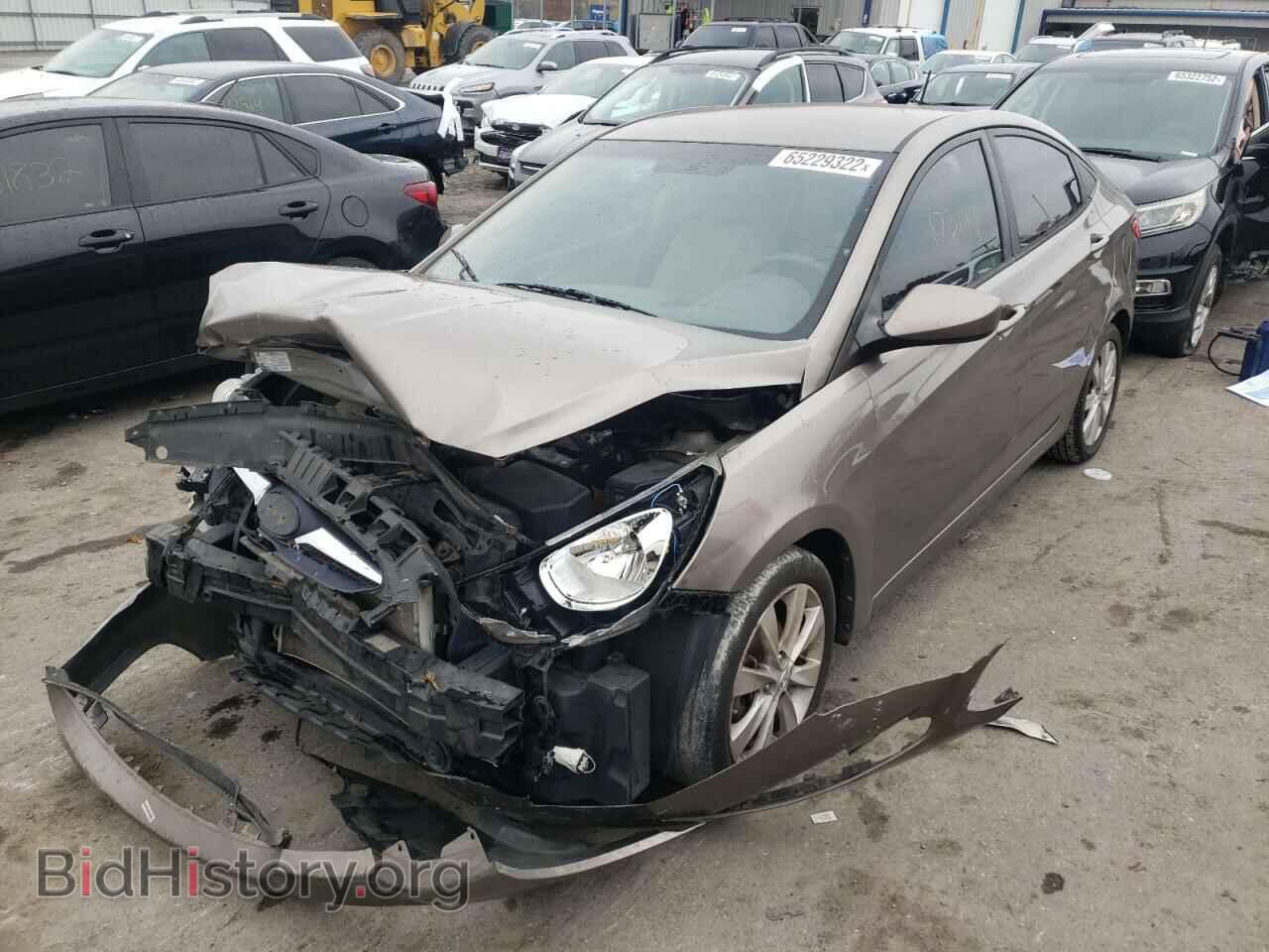2012 HYUNDAI ACCENT - VIN: KMHCU4AE1CU166751 - Фото 2