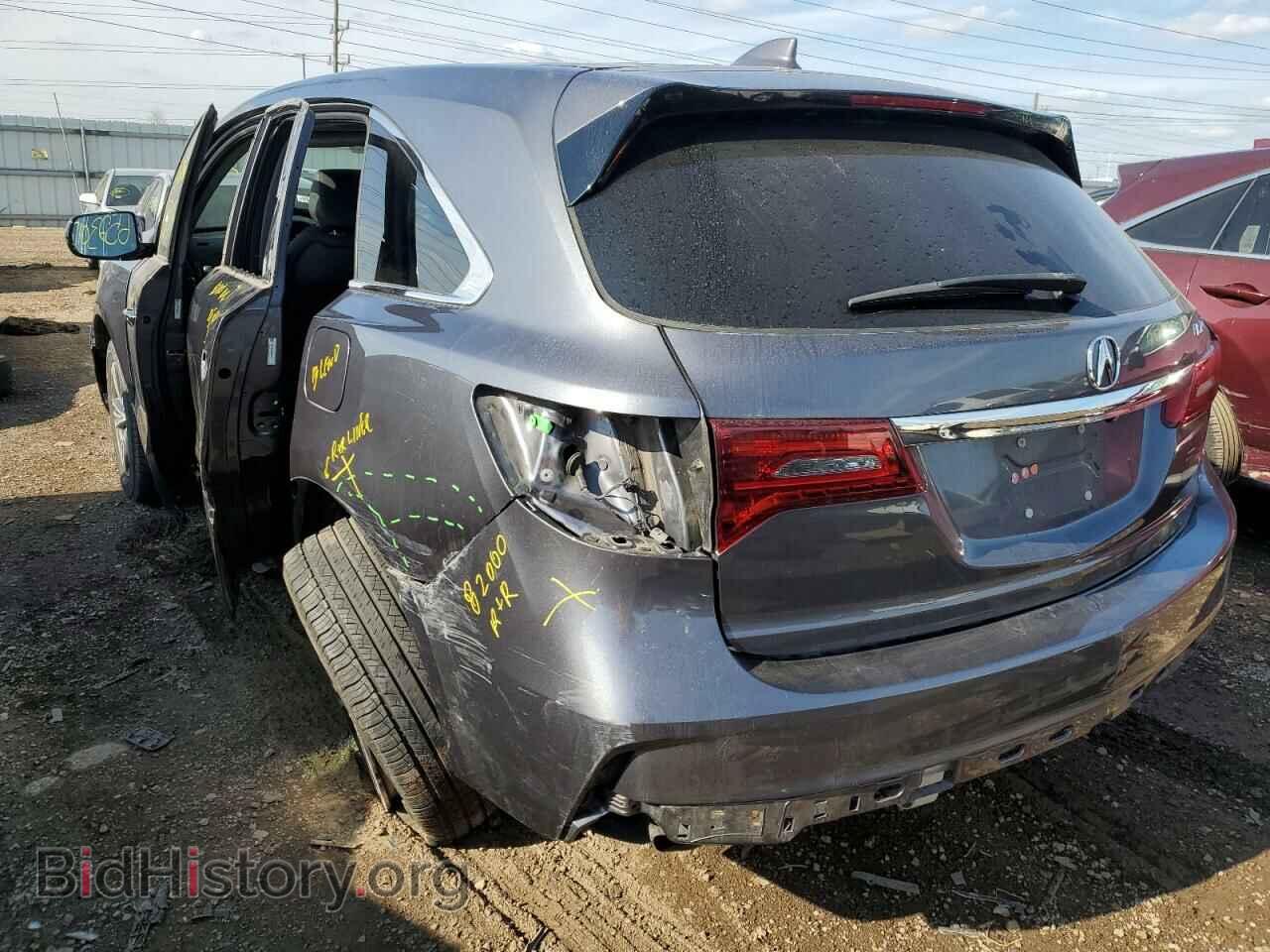 2017 ACURA MDX - VIN: 5FRYD3H36HB004024 - Фото 3