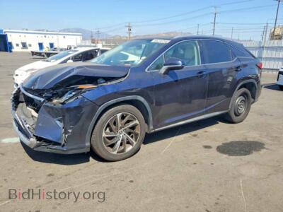 2019 Lexus RX350 Base, синий — VIN 2T2BZMCA4KC210258, Copart