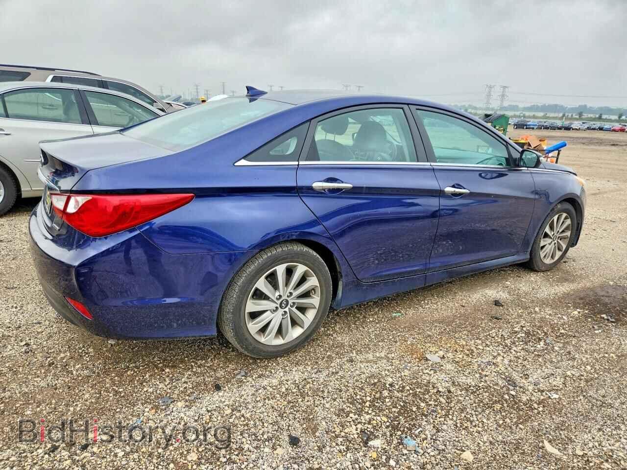2014 HYUNDAI SONATA - VIN: 5NPEC4AC0EH852680 - Фото 3