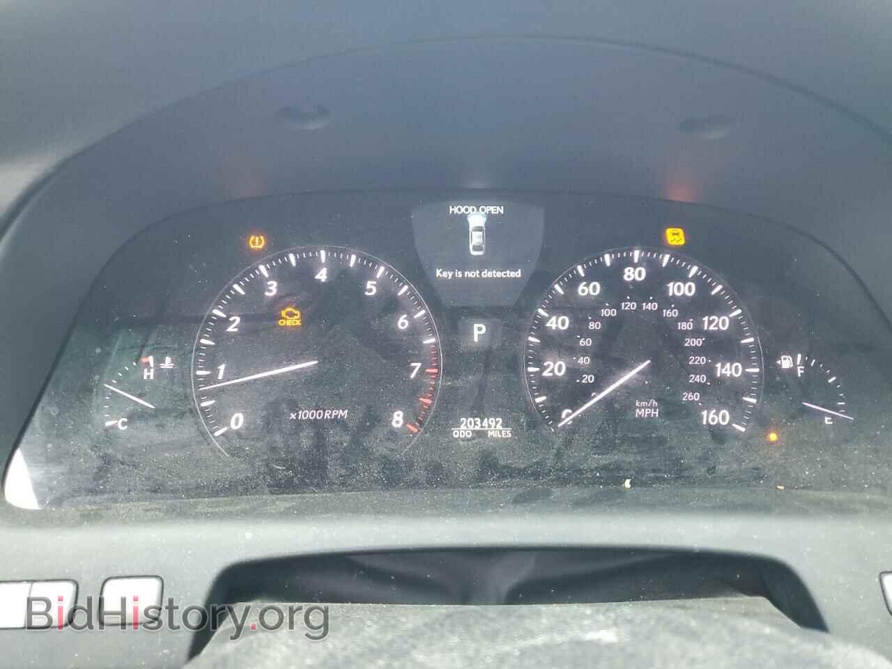 2008 LEXUS LS460 - VIN: JTHBL46F785062527 - Фото 9