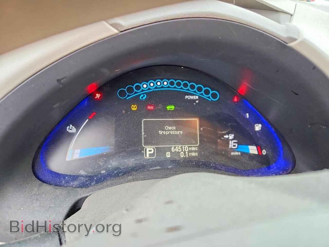 2011 NISSAN LEAF - VIN: JN1AZ0CP9BT004569 - Photo 9
