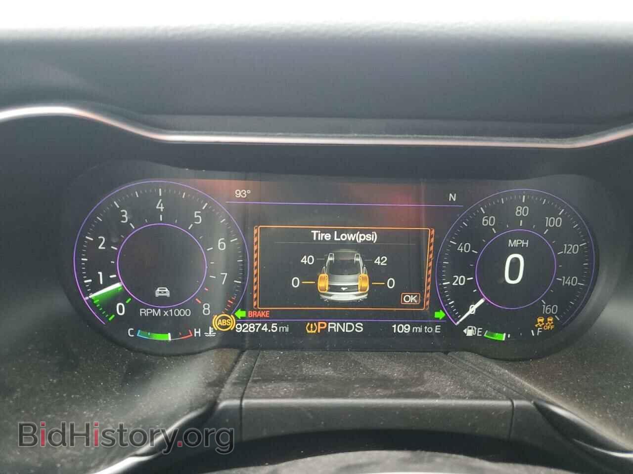 2019 FORD MUSTANG - VIN: 1FATP8FF2K5124544 - Фото 9