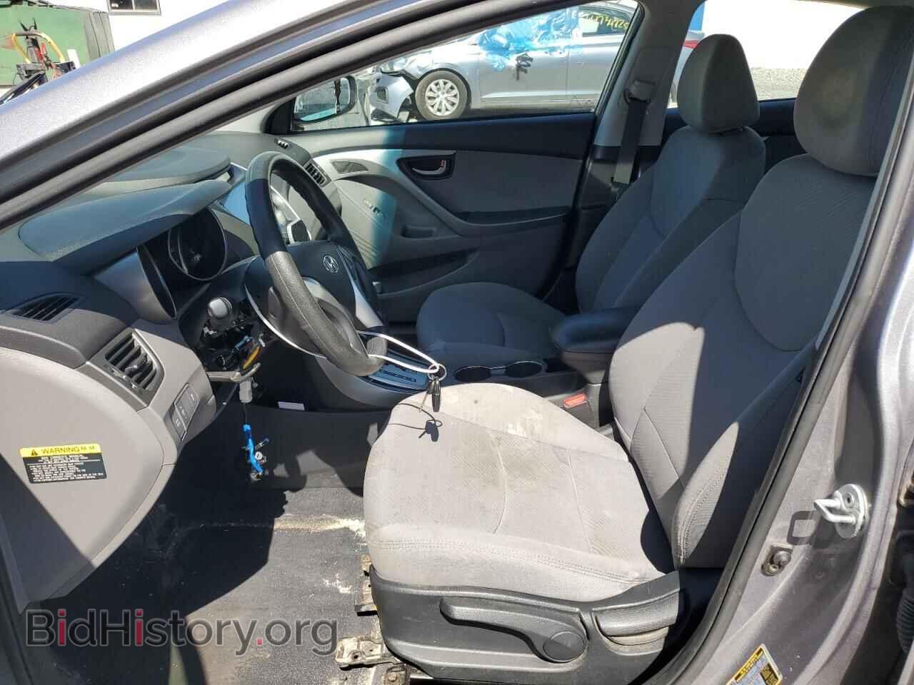 2012 HYUNDAI ELANTRA - VIN: KMHDH4AE7CU435439 - Фото 7