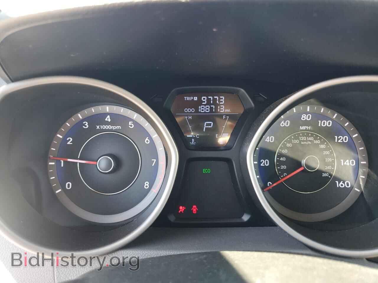 2012 HYUNDAI ELANTRA - VIN: KMHDH4AE7CU435439 - Фото 9