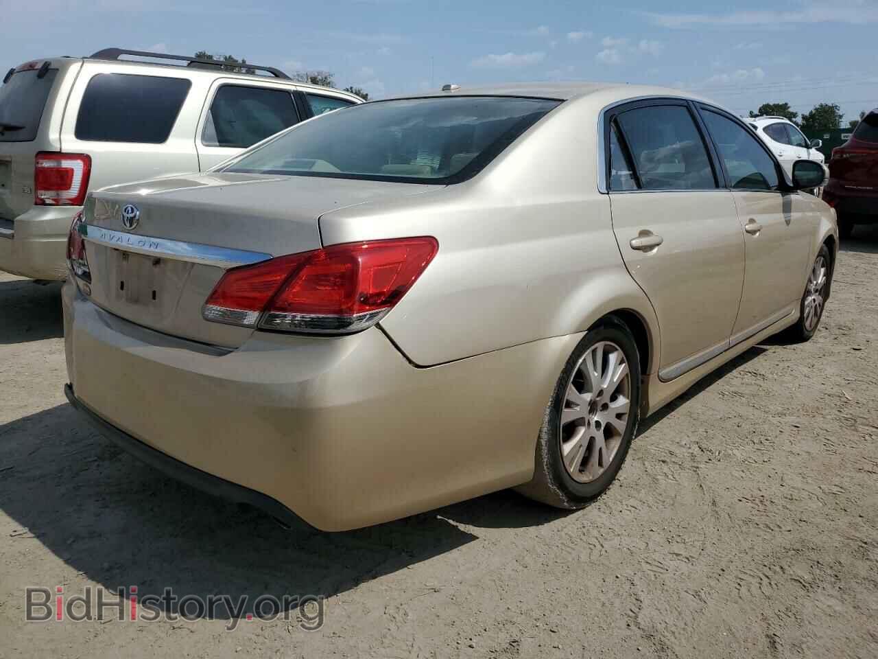 2012 TOYOTA AVALON - VIN: 4T1BK3DB4CU472985 - Фото 3