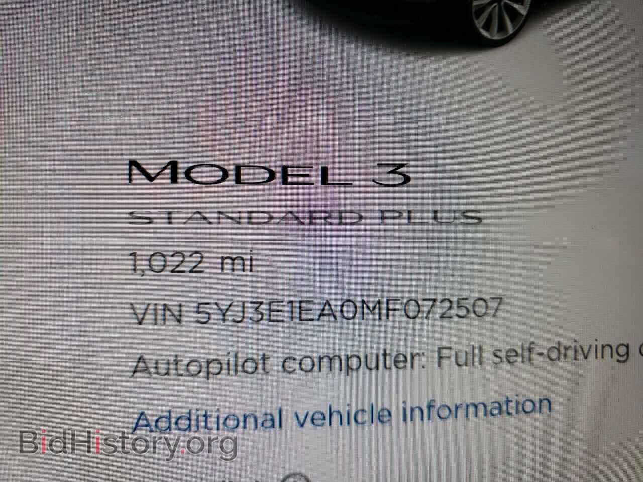 2021 TESLA MODEL 3 - VIN: 5YJ3E1EA0MF072507 - Photo 8