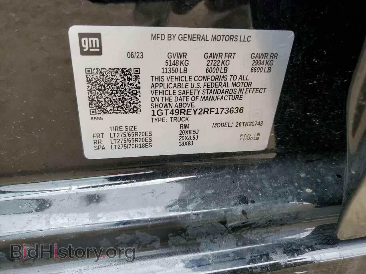 2024 GMC SIERRA - VIN: 1GT49REY2RF173636 - Фото 12