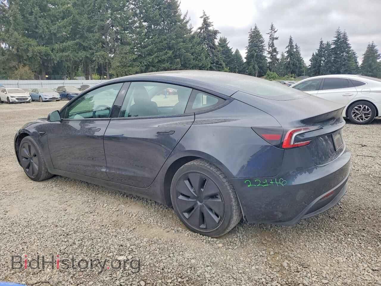 2024 TESLA MODEL 3 - VIN: 5YJ3E1EA7RF725812 - Фото 2