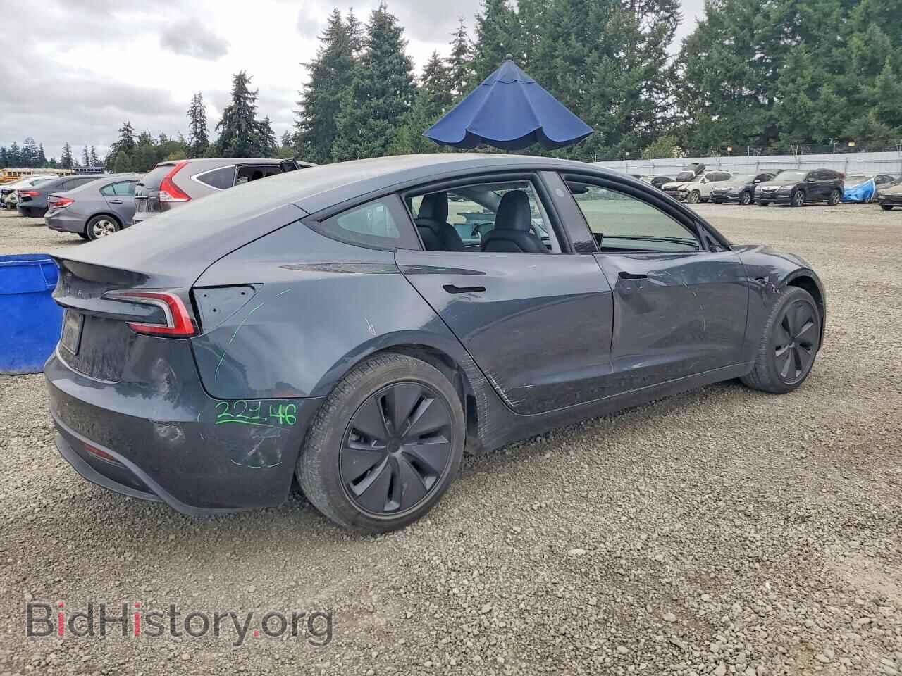 2024 TESLA MODEL 3 - VIN: 5YJ3E1EA7RF725812 - Фото 3