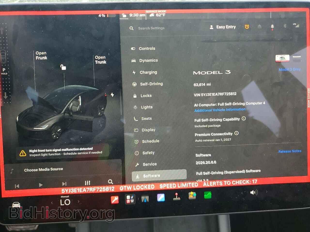 2024 TESLA MODEL 3 - VIN: 5YJ3E1EA7RF725812 - Фото 9