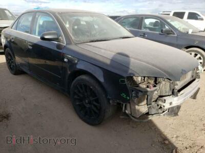 2008 Audi A4 A4 2.0T QU, black — VIN WAUDF78EX8A027055, Copart