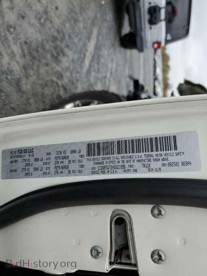 2017 RAM 1500 - VIN: 1C6RR7WT2HS521896 - Photo 10