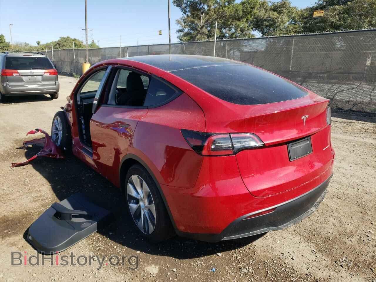 2022 TESLA MODEL Y - VIN: 7SAYGDEE6NF356684 - Фото 3
