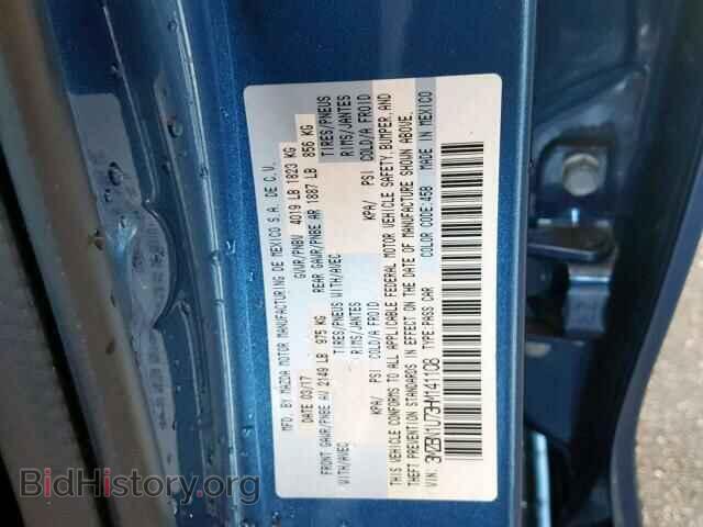 2017 MAZDA 3 - VIN: 3MZBN1U73HM141108 - Фото 10