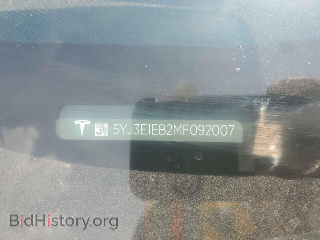 2021 TESLA MODEL 3 - VIN: 5YJ3E1EB2MF092007 - Photo 12