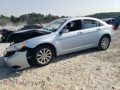 2013 Chrysler 200 200 Tourin, синий — VIN 1C3CCBBB5DN754622, Copart