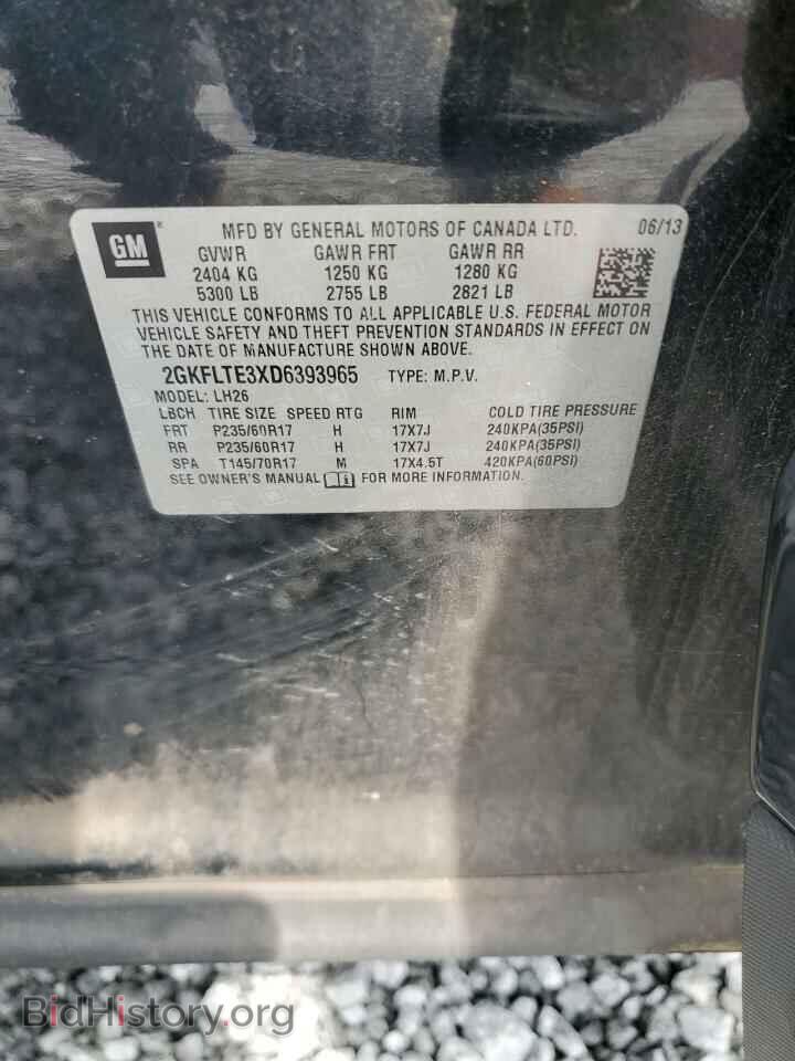2013 GMC TERRAIN - VIN: 2GKFLTE3XD6393965 - Photo 13