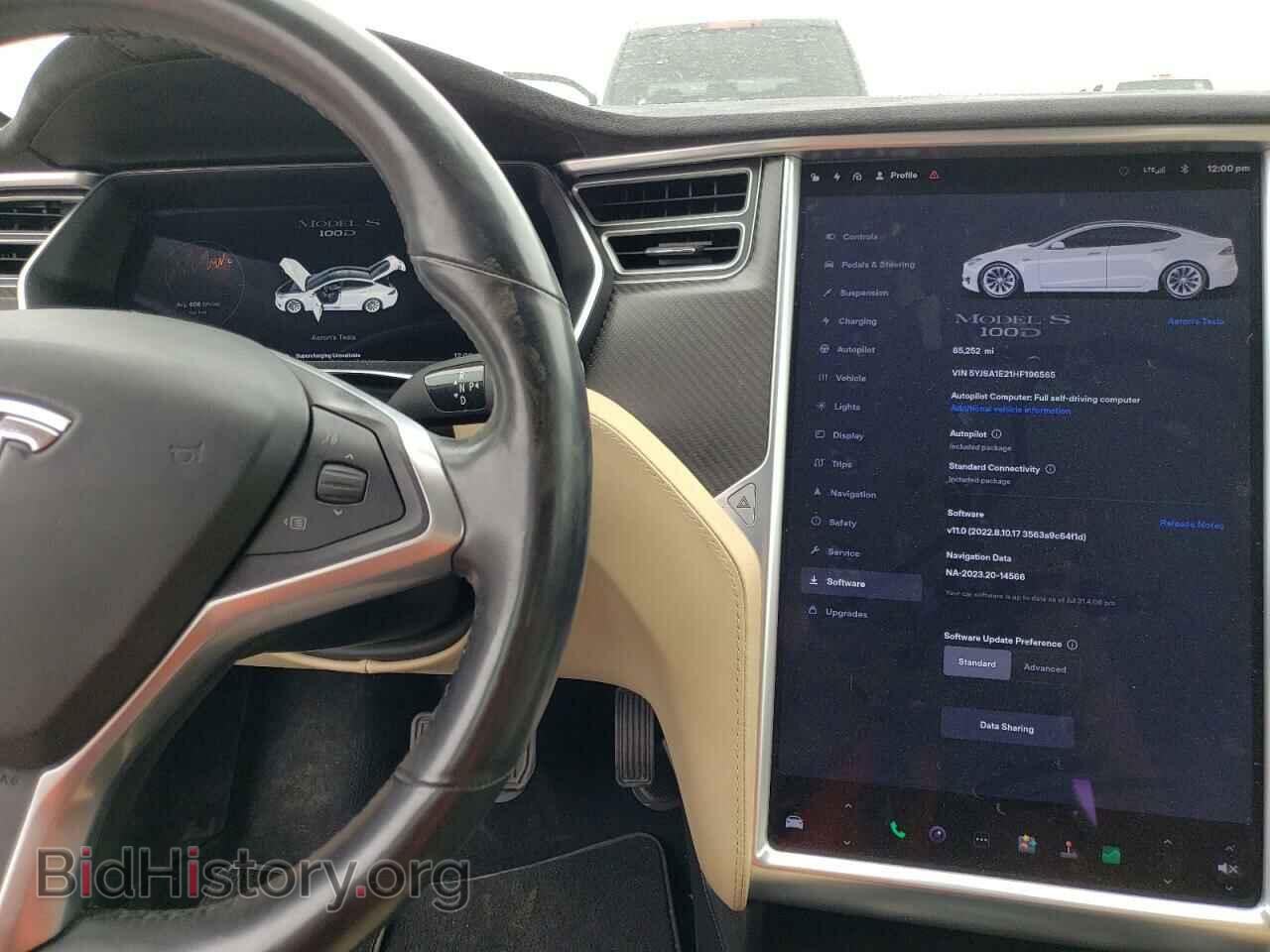 2017 TESLA MODEL S - VIN: 5YJSA1E21HF196565 - Photo 9