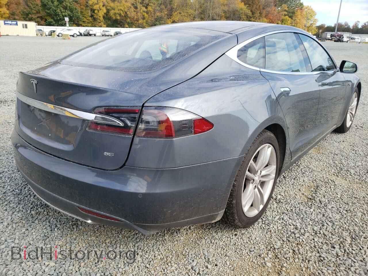 2014 TESLA MODEL S - VIN: 5YJSA1H15EFP40970 - Photo 4