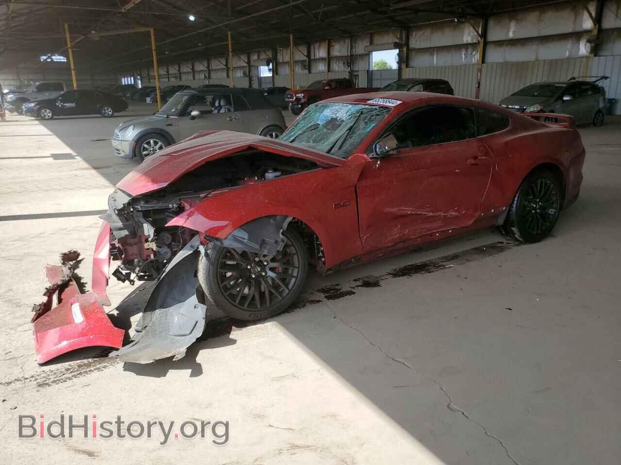 Photo 1FA6P8CF1M5132610 - FORD MUSTANG 2021