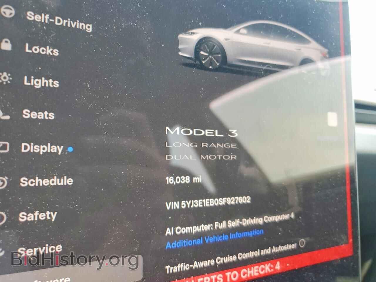 2025 TESLA MODEL 3 - VIN: 5YJ3E1EB0SF927602 - Фото 9