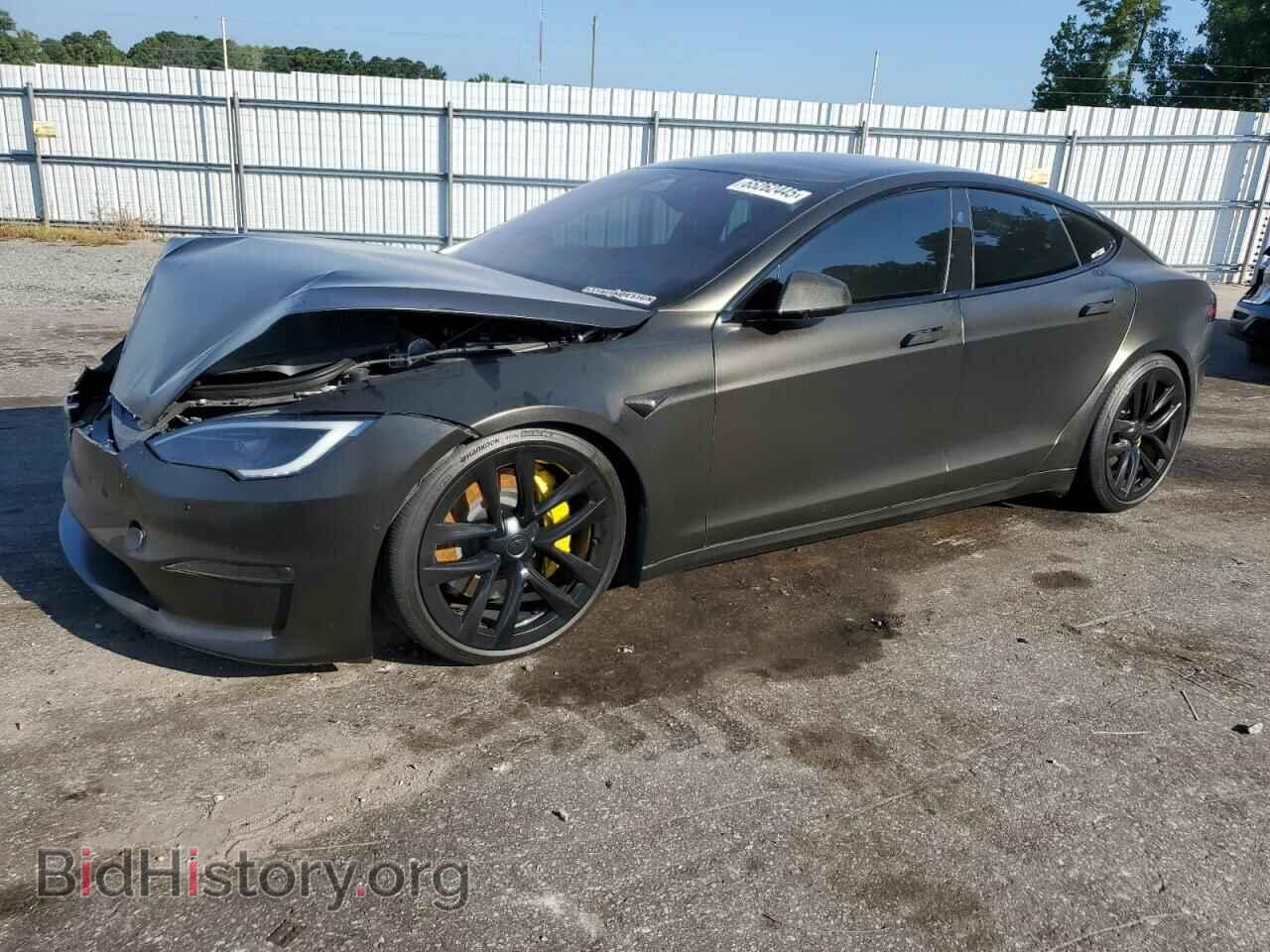 Photo 5YJSA1E52NF478428 - TESLA MODEL S 2022