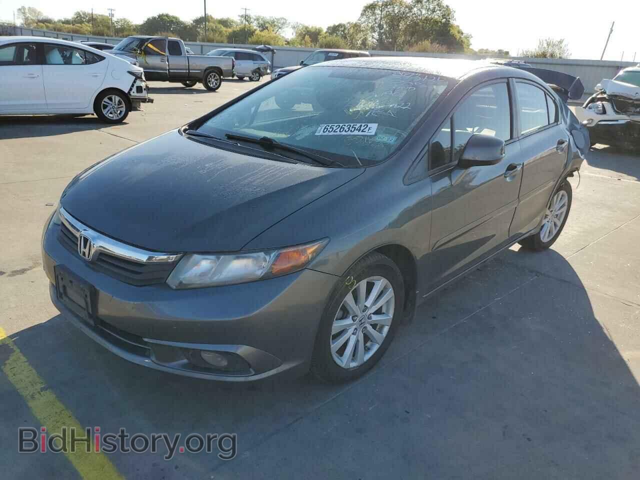 2012 HONDA CIVIC - VIN: 2HGFB2F98CH551820 - Фото 2