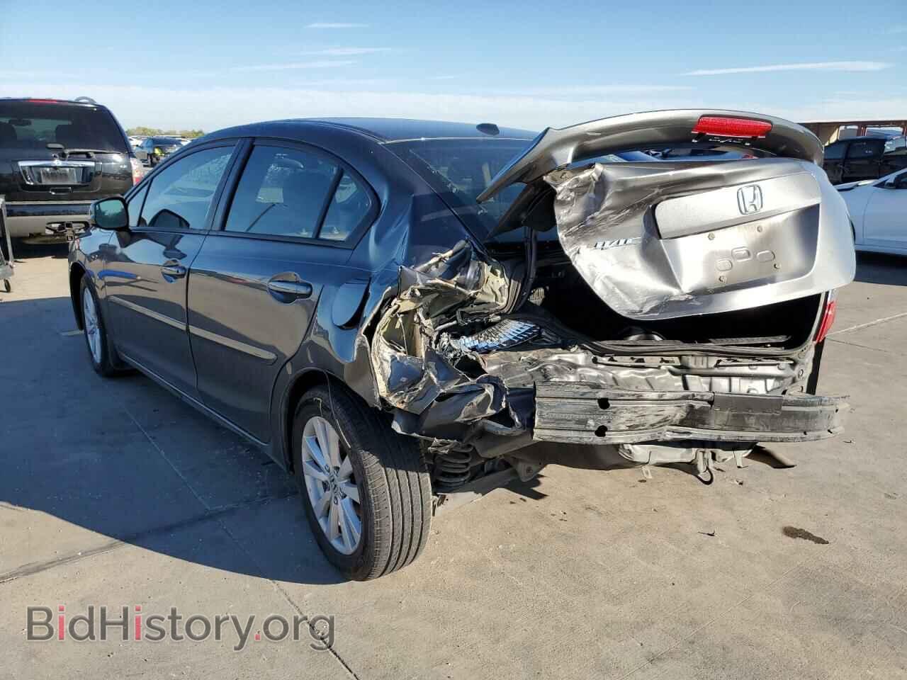 2012 HONDA CIVIC - VIN: 2HGFB2F98CH551820 - Фото 3